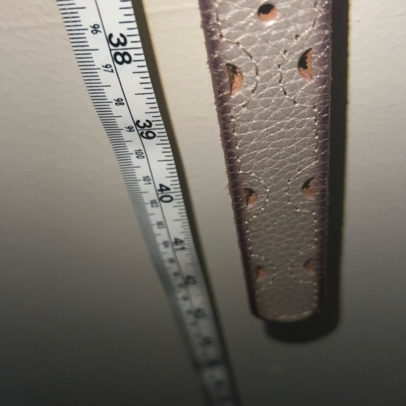 Lucky brand belt size M womens color gold brown metallic - Picture 7 of 7